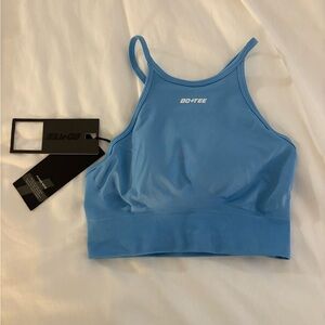 Bo+Tee Women’s Crop Workout Top